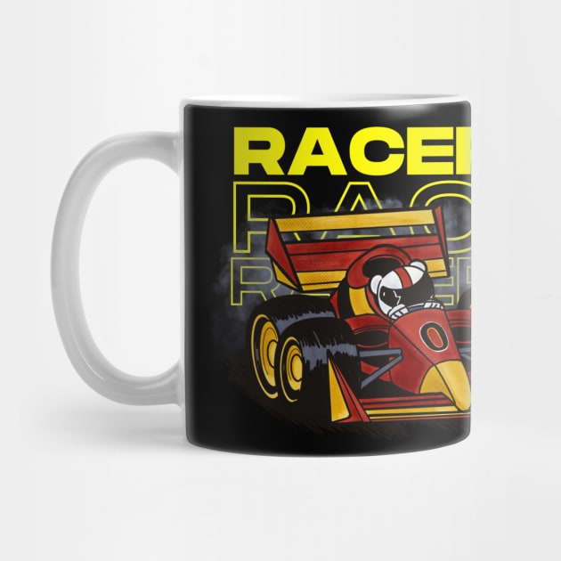Racers Race Racers - Formula Racing Shirt by Alt World Studios